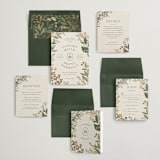 "Ellsworth" - Wedding Invitations in Natural by Jennifer Wick - Invitation Suite