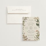 "Ellsworth" - Wedding Invitations in Natural by Jennifer Wick - Invitation with Envelope