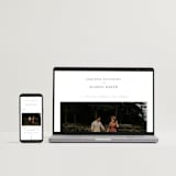 "Sector" - Wedding Invitations in Snow by Kaydi Bishop - FREE Wedding Website