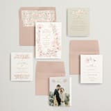 "kosmos" - Wedding Invitations in Cotton Candy by Phrosné Barwood - Invitation Suite