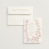 "kosmos" - Wedding Invitations in Cotton Candy by Phrosné Barwood - Invitation with Envelope