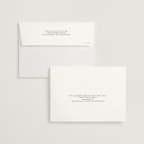 "Linen and Cloth" - Wedding Invitations in Almond by Peony Rose Design - FREE Recipient Addressing