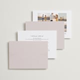 "Eclectic" - Wedding Invitations in Dusty Rose by Vera Lim - Back of Card Options