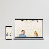 "Swept Away" - Wedding Invitations in Petal by Leah Bisch - FREE Wedding Website