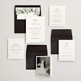 "More Than Words" - Wedding Invitations in Bridal White by Design Lotus - Invitation Suite