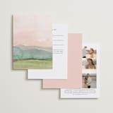 "Countryside" - Wedding Invitations in Northern by Pixel and Hank - Back of Card Options