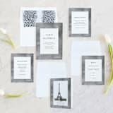 "set in stone" - Wedding Invitations in Granite by raven erebus - Invitation Suite