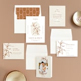 "Ovalon" - Wedding Invitations in Terracotta by Pati Cascino - Invitation Suite