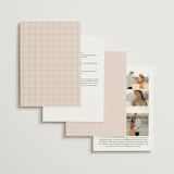 "margaux" - Wedding Invitations in Sand by Lindsay Stetson Thompson - Back of Card Options