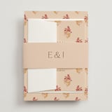 "Blockprint" - Wedding Invitations in Sunset by Olivia Kanaley Inman - Assembled with Belly Band