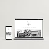 "Terra" - Wedding Invitations in Snow by Pixel and Hank - FREE Wedding Website