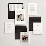 "Terra" - Wedding Invitations in Snow by Pixel and Hank - Invitation Suite