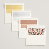 "Cherry Tomatoes" - Wedding Invitations in Tomato by Katharine Watson - Envelope Liner Options
