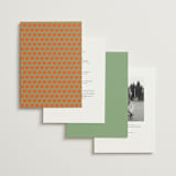 "Vintage Wildflowers" - Wedding Invitations in Coral by Morgan Kendall - Back of Card Options