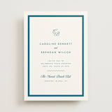 "Coast" - Wedding Invitations in Ocean by Kelly Schmidt - Front