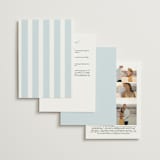 "Coast" - Wedding Invitations in Ocean by Kelly Schmidt - Back of Card Options