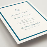 "Coast" - Wedding Invitations in Ocean by Kelly Schmidt - Detail