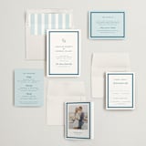 "Coast" - Wedding Invitations in Ocean by Kelly Schmidt - Invitation Suite