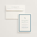 "Coast" - Wedding Invitations in Ocean by Kelly Schmidt - Invitation with Envelope