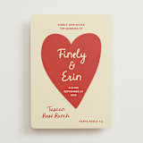 "Big Heart Wedding" - Wedding Invitations in Cherry by Ani Somi - Front