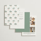 "Tropical Dreams" - Wedding Invitations in Jungle by Petra Kern - Back of Card Options