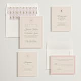 "Scripted" - Wedding Invitations in Peony by Creo Study - Invitation Suite