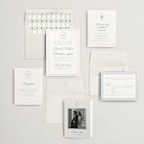 "Scripted" - Wedding Invitations in Capri by Creo Study - Invitation Suite