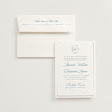 "Scripted" - Wedding Invitations in Capri by Creo Study - Invitation with Envelope