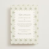 "Summer Fields" - Wedding Invitations in Petal by Lisa Joanna Harrison - Front