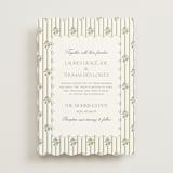 "Summer Fields" - Wedding Invitations in Petal by Lisa Joanna Harrison - Front