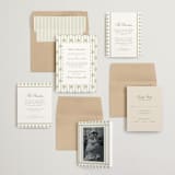 "Summer Fields" - Wedding Invitations in Petal by Lisa Joanna Harrison - Invitation Suite