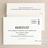 "Open Bar" - Wedding Invitations in Tuxedo by Jennifer Lew - FREE Recipient Addressing