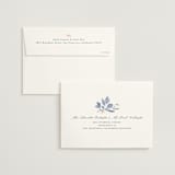 "Cascading Floral" - Wedding Invitations in Lagoon by Corinne Malesic - FREE Recipient Addressing