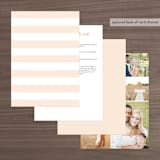 "Color Arch" - Wedding Invitations in Aquatic by Baumbirdy - Back of Card