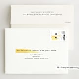 "Upper Block" - Wedding Invitations in Daisy by Lea Velasquez - FREE Recipient Addressing