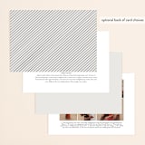"Big City - Philadelphia" - Wedding Invitations in Light Taupe by Hooray Creative - Back of Card