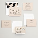 "SoHo" - Wedding Invitations in Blush by Hudson meet Rose - Invitation Suite