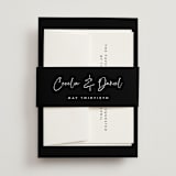 "In this together" - Wedding Invitations in Black Tie by Lea Delaveris - Assembled
