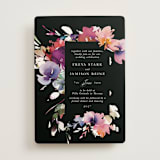 "Beauties" - Wedding Invitations in Noir by Lori Wemple - Front