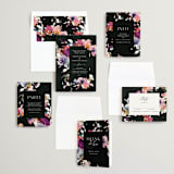 "Beauties" - Wedding Invitations in Noir by Lori Wemple - Invitation Suite