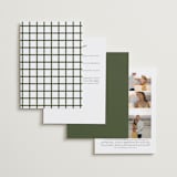 "Into the Forest" - Wedding Invitations in Cream by Alethea and Ruth - Back of Card Options
