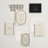 "Bocce" - Wedding Invitations in Tuxedo by Megan Davis - Invitation Suite