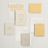"Bocce" - Wedding Invitations in Melon by Megan Davis - Invitation Suite