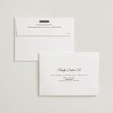"Initials Circle Arch" - Wedding Invitations in Latte by FRANI - FREE Recipient Addressing