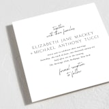 "Symphony" - Wedding Invitations in Pearl by Jackie Mangiolino - Detail