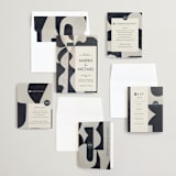 "Modern Marriage" - Wedding Invitations in Cream by cyrille gulassa - Invitation Suite