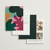 "Miami" - Wedding Invitations in Bird of Paradise by Ashley DeMeyere - Back of Card Options