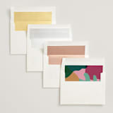 "Miami" - Wedding Invitations in Bird of Paradise by Ashley DeMeyere - Envelope Liner Options