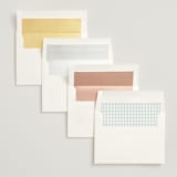 "darby" - Wedding Invitations in Azure by Kelly Watkins - Envelope Liner Options