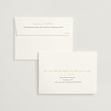 "Ink scribble" - Wedding Invitations in Honey by Adelyn T. - FREE Recipient Addressing